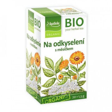 BIO čaj na odkyselení s měsíčkem 30 g Apotheke